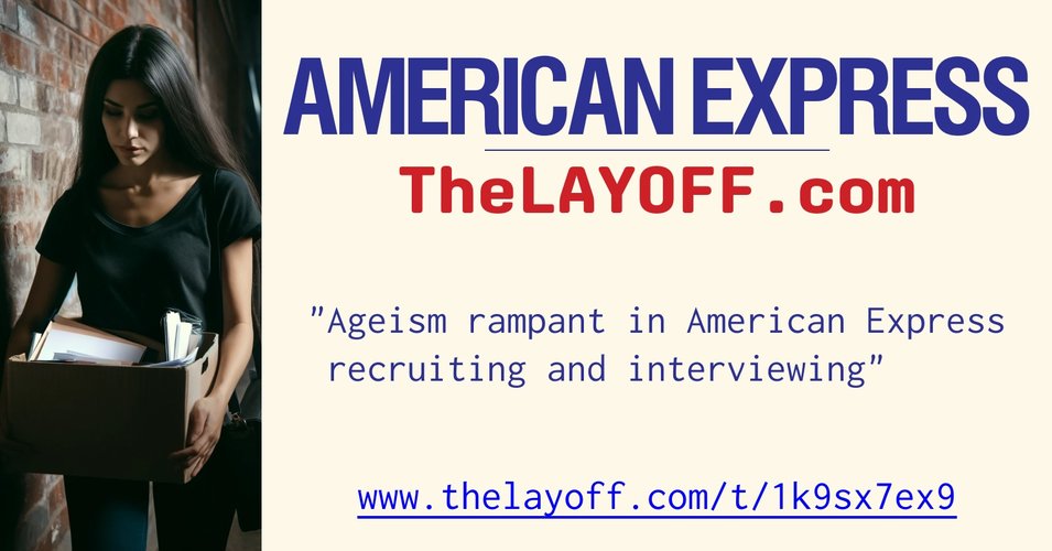 American Express layoffs official product photo