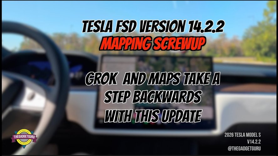 Tesla now says it needs its own maps for FSD after years of dismissing maps official product photo