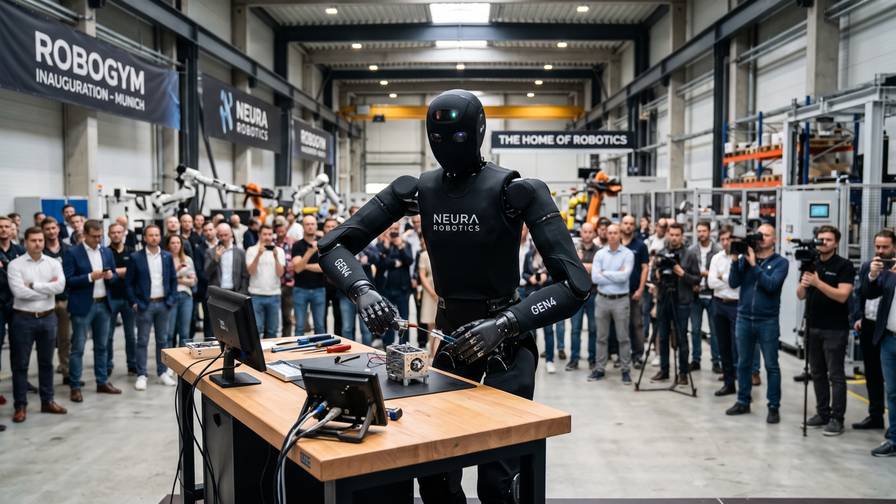 NEURA Robotics unveils 4NE1 Gen 4, 20% lighter humanoid