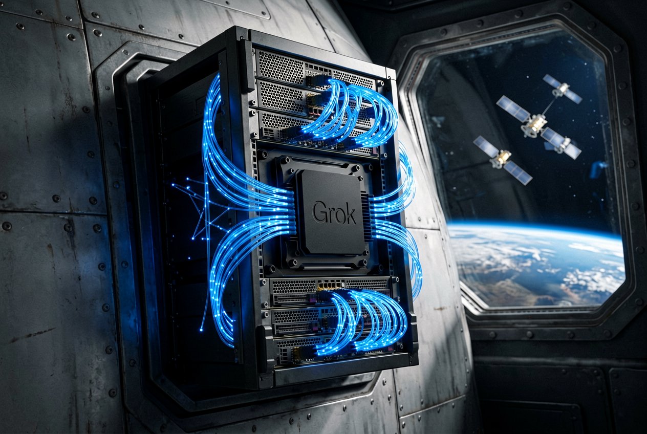 SpaceX scommette tutto sull'AI: ingegneri Starship su Grok
