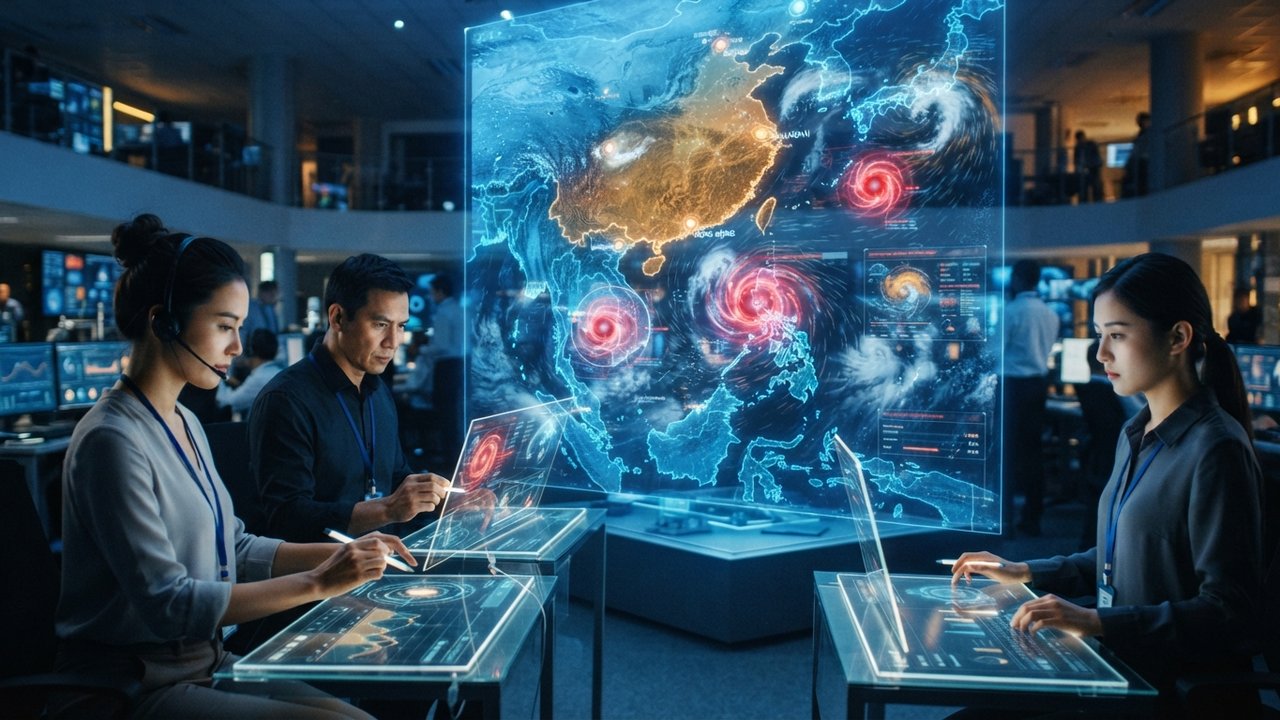 Cina e Thailandia creano laboratorio AI per previsioni meteo