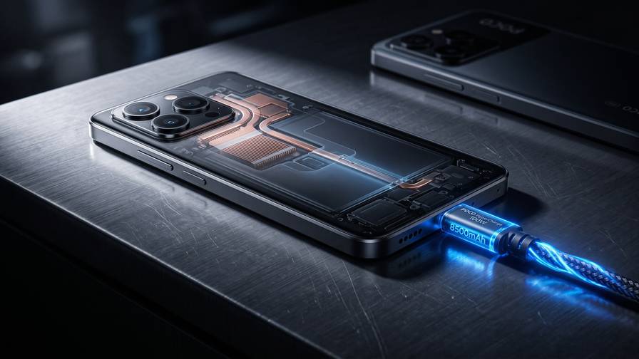 Poco X8 Pro Max with 8,500 mAh battery and Dimensity 9500s chip