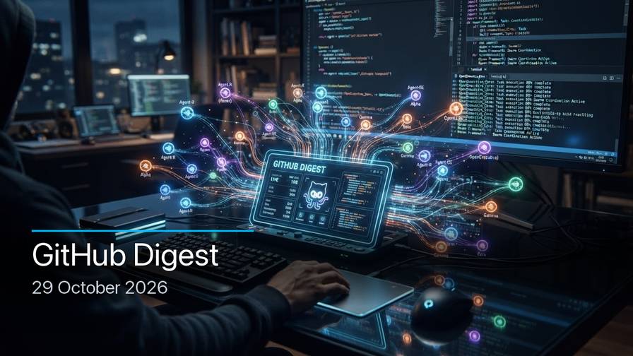 GitHub Digest — 29 Ottobre 2026
