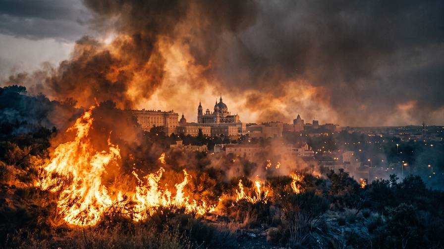 Madrid evacuated, record hectares burned: europe prepares for megafires