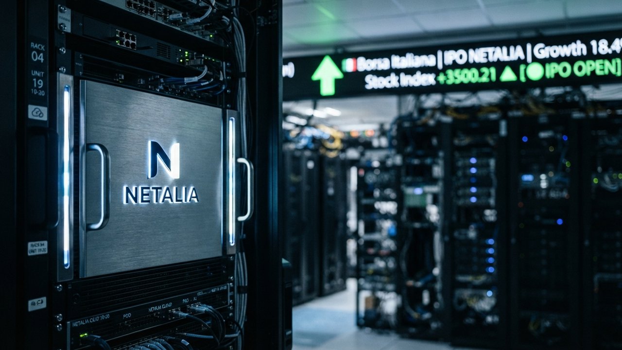 Netalia punta al cloud sovrano: obiettivo IPO e 50 milioni di fatturato