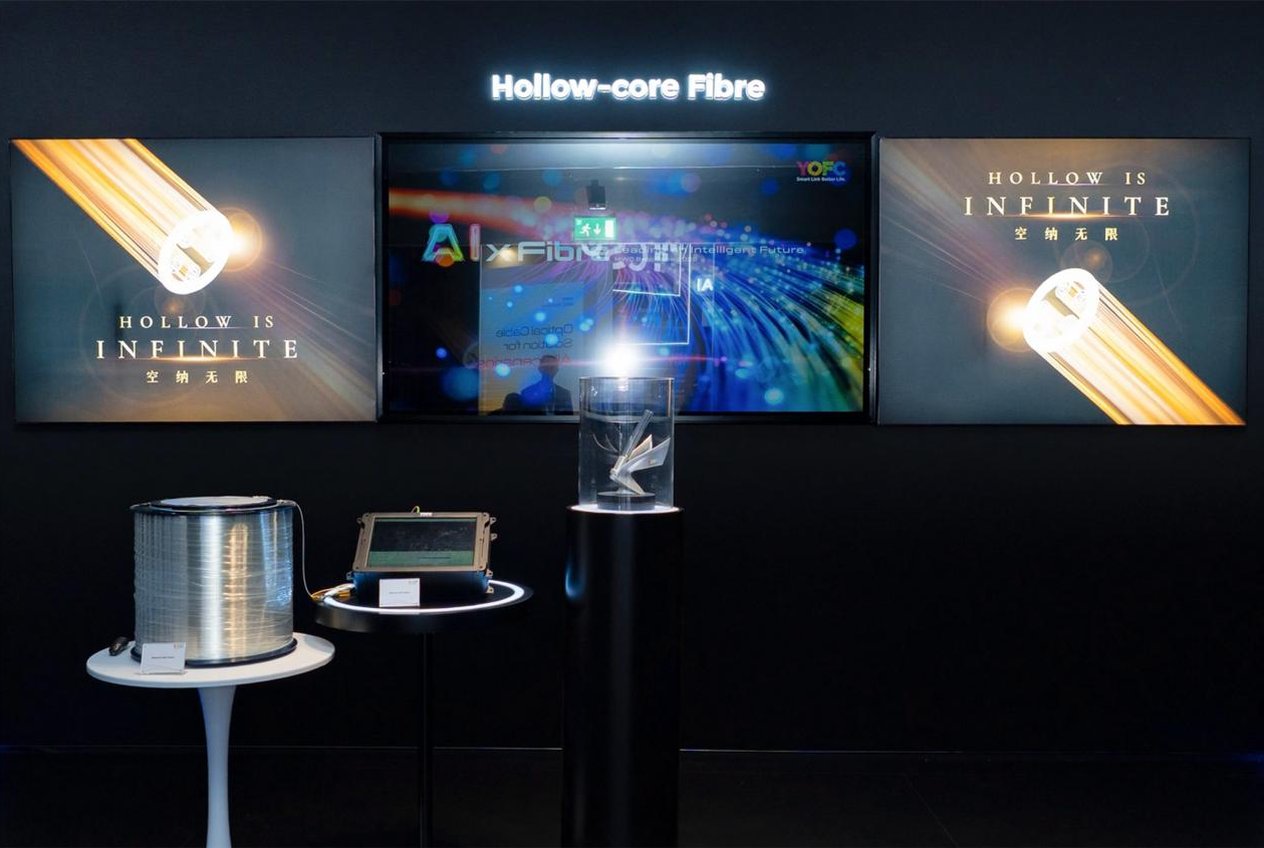Hollow-core fiber hits 1.2 tb/s per-wavelength milestone