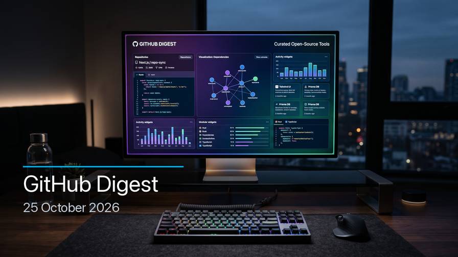 GitHub Digest — 24 Ottobre 2026