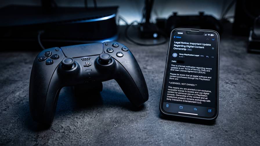 Sony sends terms of service email: "games are licenses, not property"
