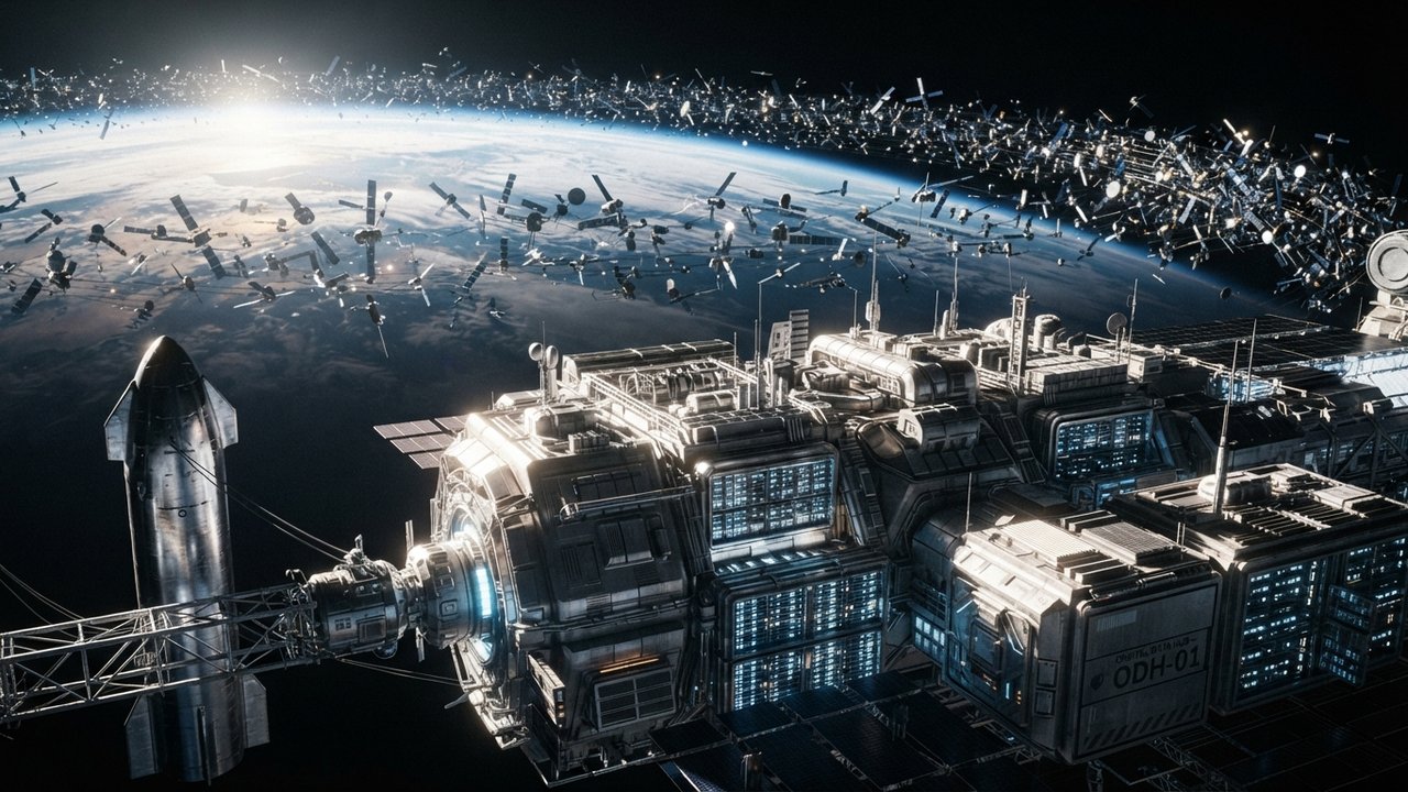 Orbital data centers: musk and bezos' vision sparks environmental alarm