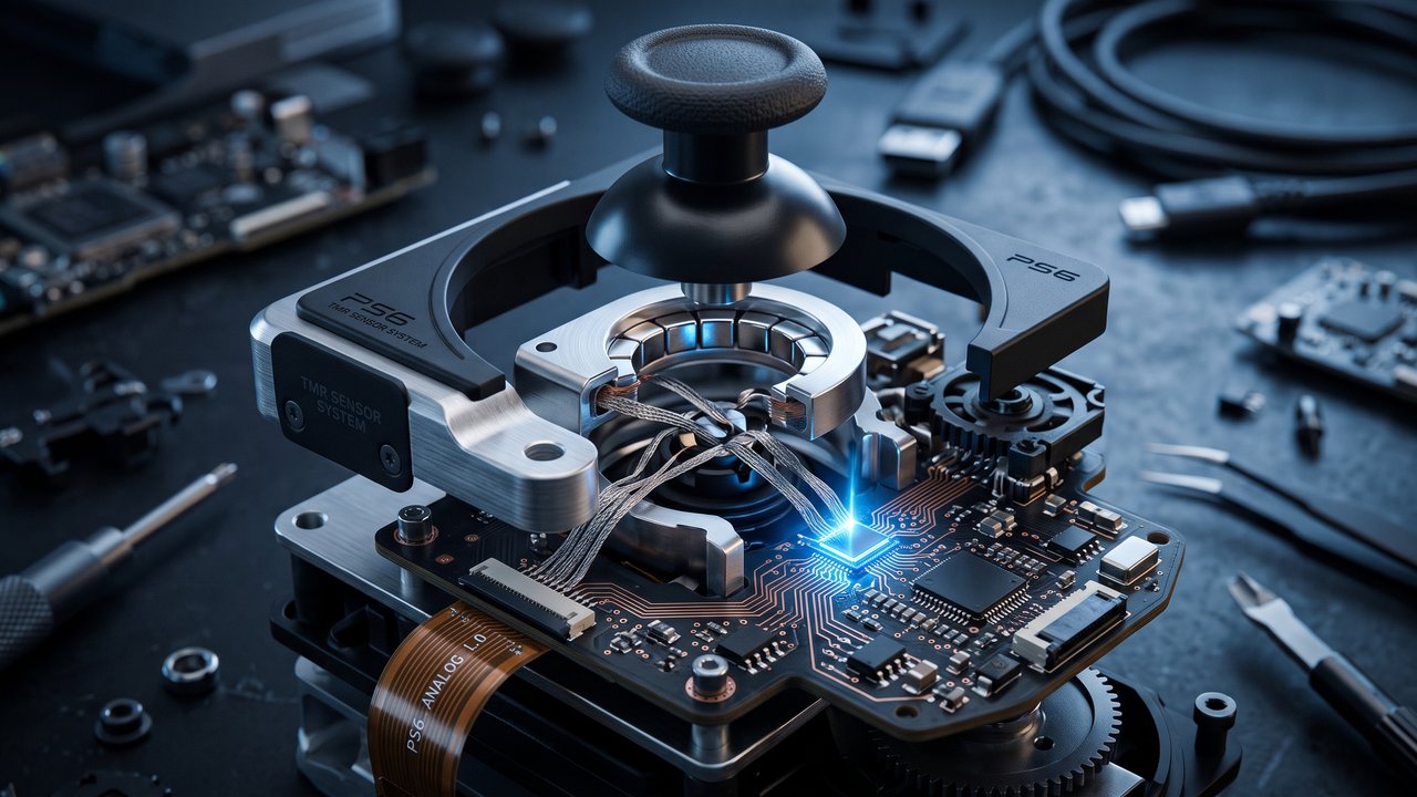 Sony combatte lo stick drift: magneti e sensori TMR per i controller PS6