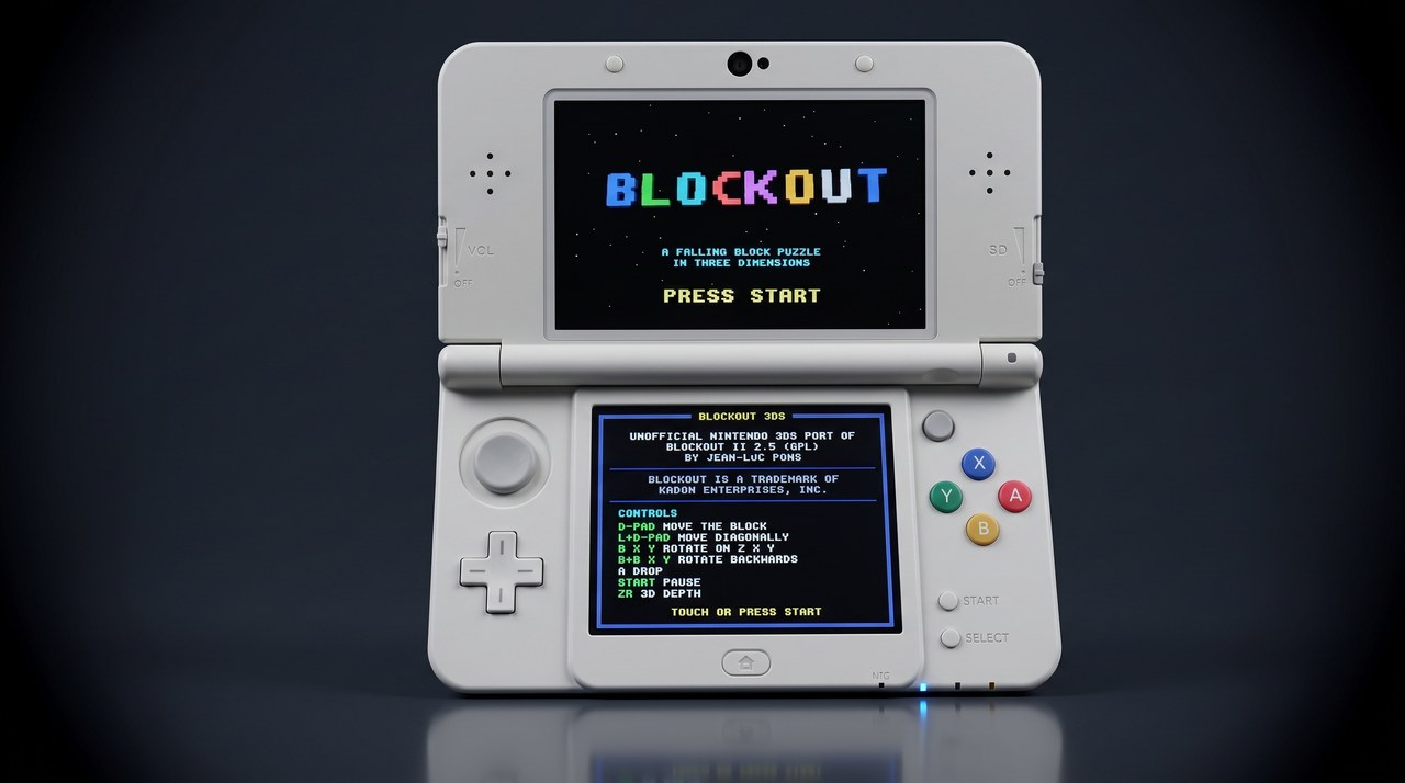 Old consoles, new life: AI is transforming homebrew, from BlockOut to a custom Tetris-style game