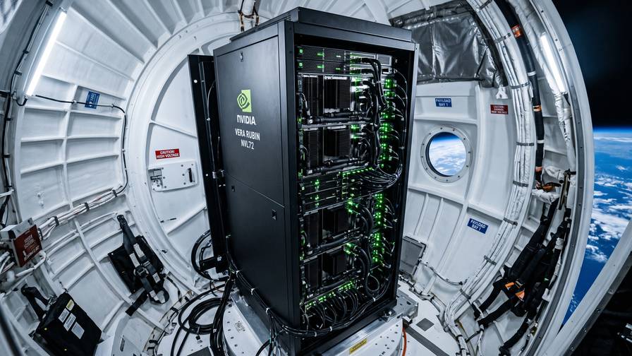 Spacex to orbit nvidia vera rubin rack in q4 2027