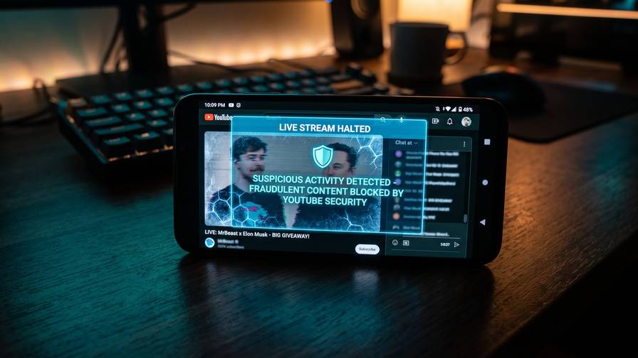 YouTube automatically freezes channels suspected of being hacked