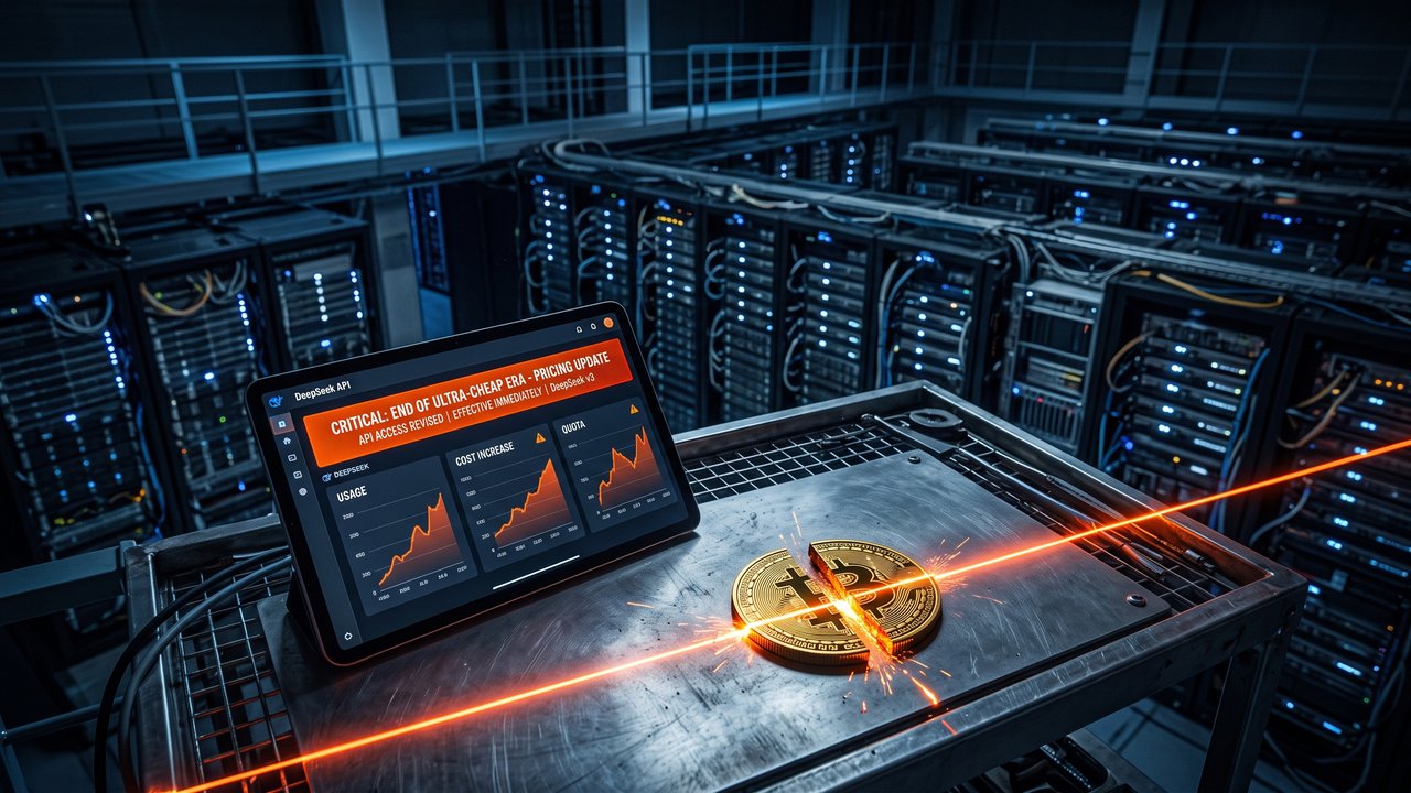 End of ultra-cheap AI: deepseek warns of significant API price hike