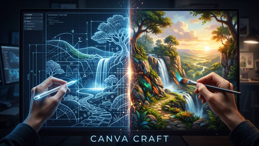 Canva launches Craft, its first image model that plans before drawing