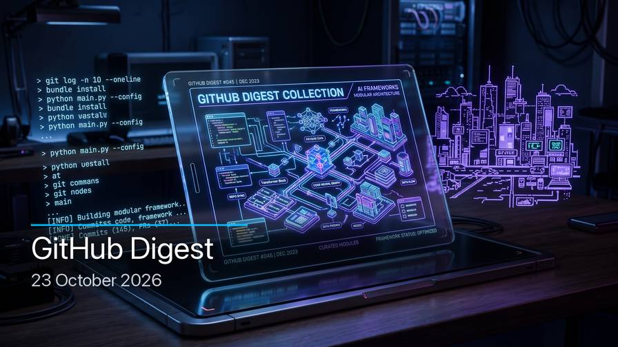 GitHub Digest — October 23, 2026