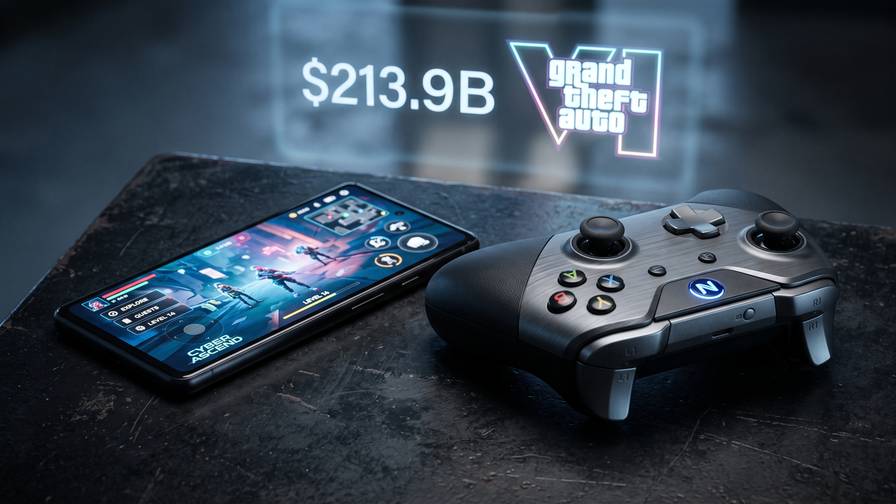 Newzoo Forecasts $213.9bn Games Market in 2026: Mobile Leads and GTA VI Boosts Consoles