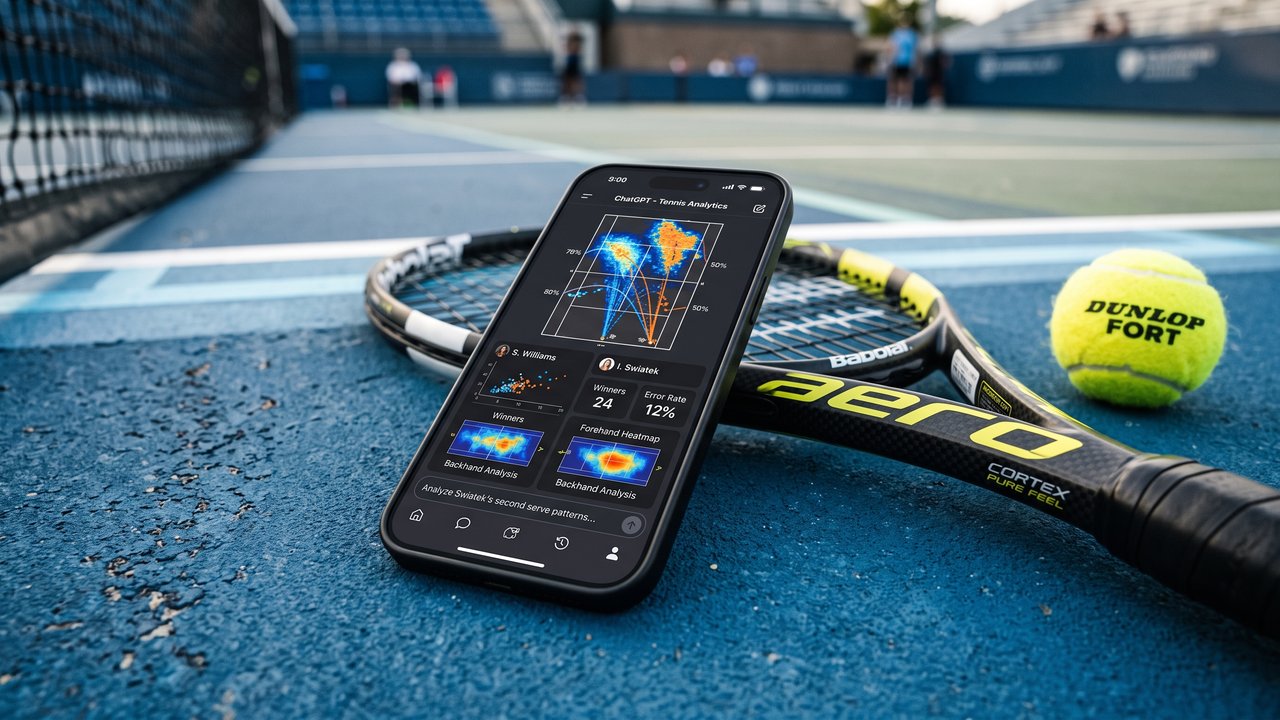 Scouting e auto-analisi: i tennisti professionisti integrano la GenAI